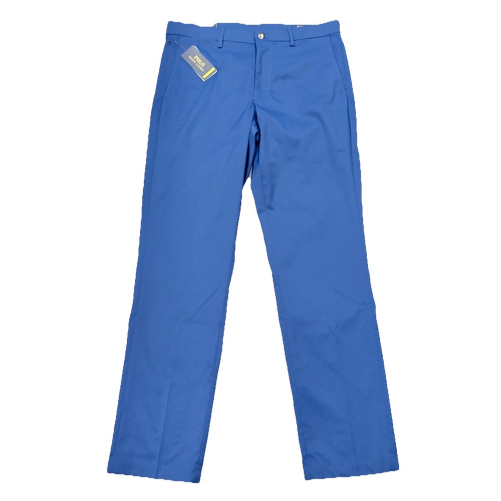 Polo Ralph Lauren Golf Performance Pants 32x32 Tailored Fit Blue Chinos NEW